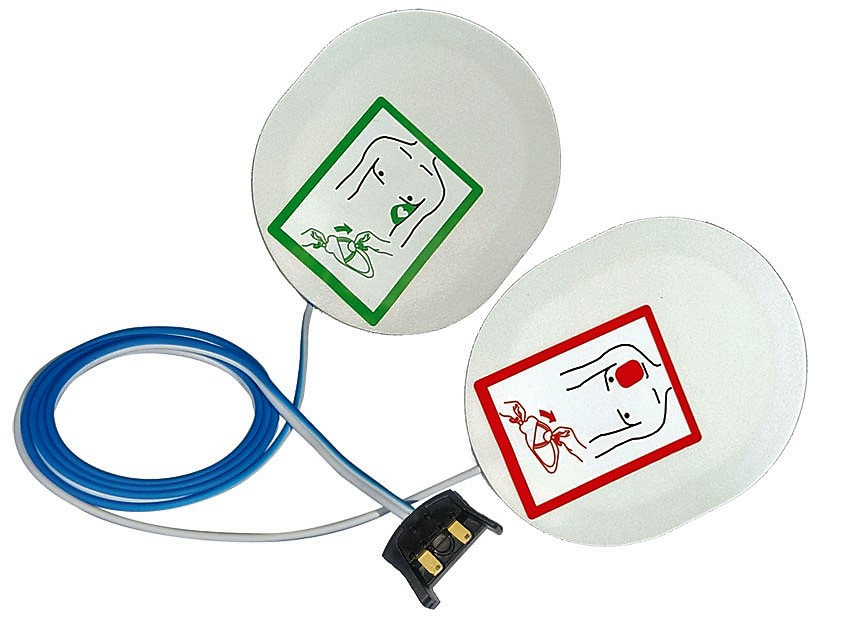 Placche compatibili per defibrillatore DEFIBTECH - F7966W