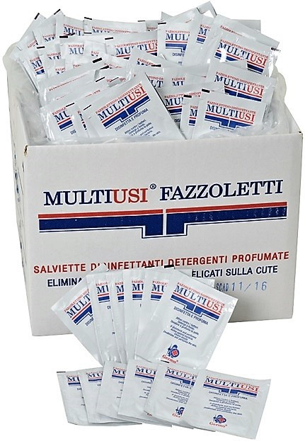 Torinomed - Salviettine disinfettanti Multiusi, 14 x 20 cm, confezione da 400 pezzi Torinomed - Salviettine disinfettanti Multiusi, 14 x 20 cm, confezione da 400 pezzi