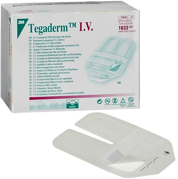 Torinomed - 3M TEGADERM™ IV - STERILE - 7 x 8,5 cm. - per linee periferiche Torinomed - 3M TEGADERM™ IV - STERILE - 7 x 8,5 cm. - per linee periferiche
