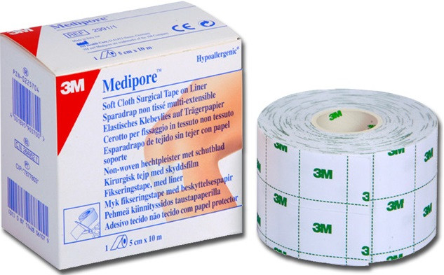 Cerotto 3M MEDIPORE™ - H cm. 5 x 10 mt.