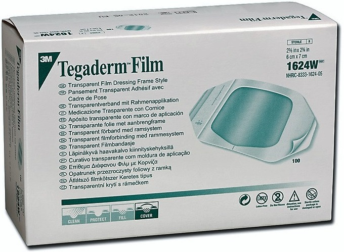 Torinimed - Medicazioni trasparenti per la protezione delle ferite 3M Tegaderm Confezione da 100 - 6x7 cm