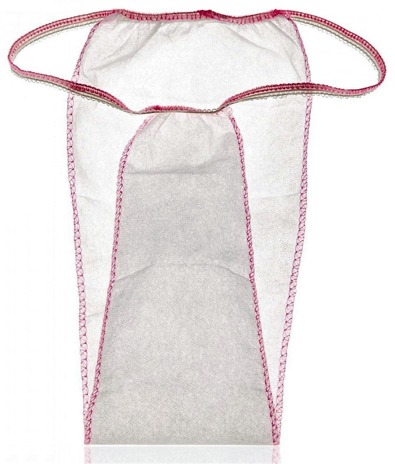 Torinomed - Tanga TNT donna monouso con elastico - colore bianco - taglia unica - confezione singola - busta da 100 pz. Torinomed - Tanga TNT donna monouso con elastico - colore bianco - taglia unica - confezione singola - busta da 100 pz.