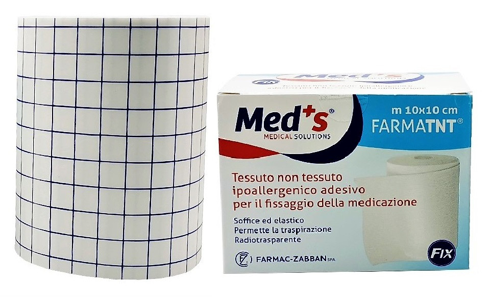 TORINOMED - Cerotto su rocchetto in TNT estensibile  h. 10 cm. x 10 metri