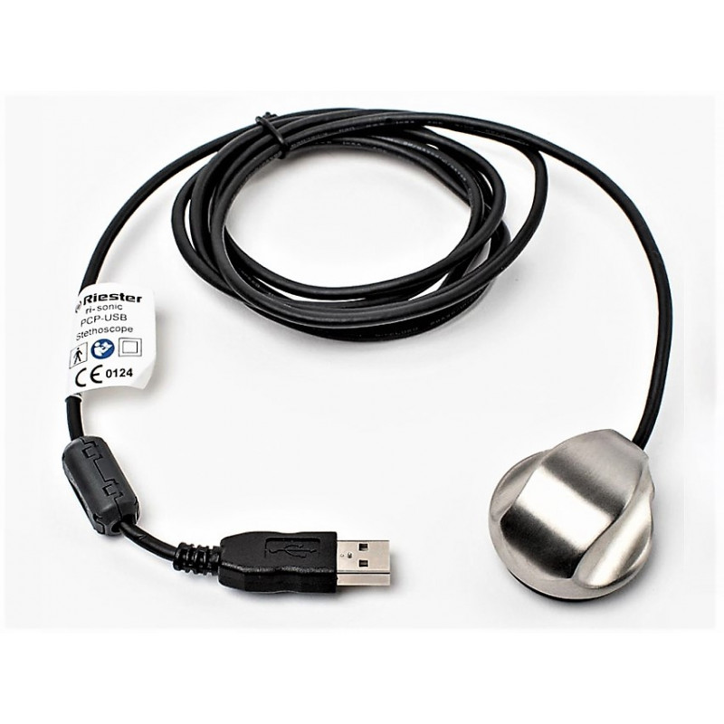 STETOSCOPIO ELETTRONICO RIESTER RI-SONIC - spinotto USB-A - 4300