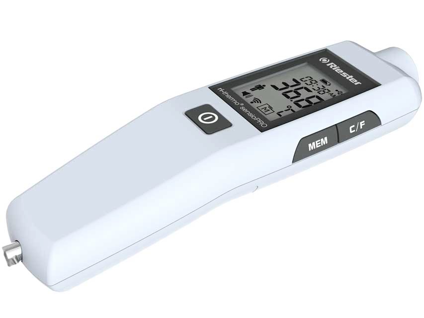 Termometro a distanza a infrarossi RI-THERMO® SENSIOPRO RIESTER - TORINOMED Termometro a distanza a infrarossi RI-THERMO® SENSIOPRO RIESTER - TORINOMED