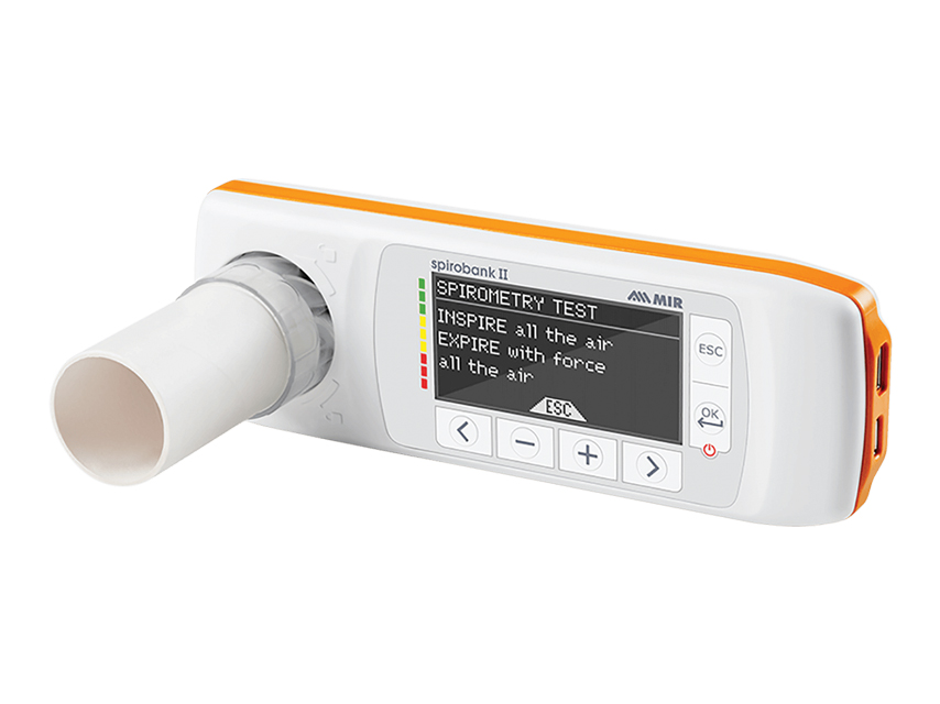 SPIROBANK II SMART + SOFTWARE - ACCESO Spirometro SPIROBANK II SMART + SOFTWARE MIR SPIRO BASIC