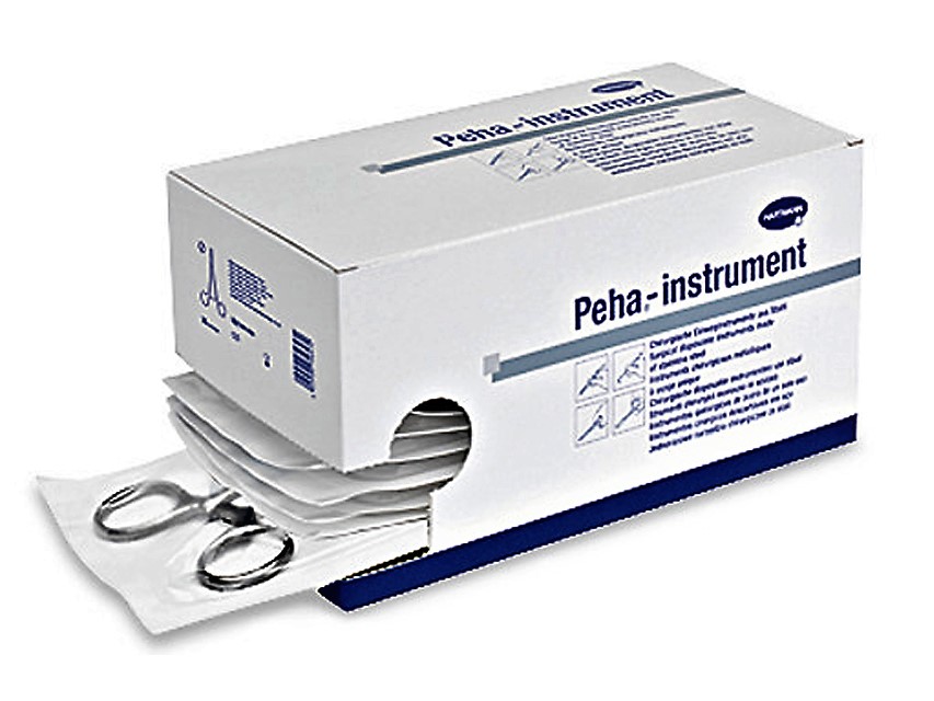 38700_b Forbici chirurgiche punte acute rette - 13 cm - PEHA 991083 - conf. da 25 pz. sterili