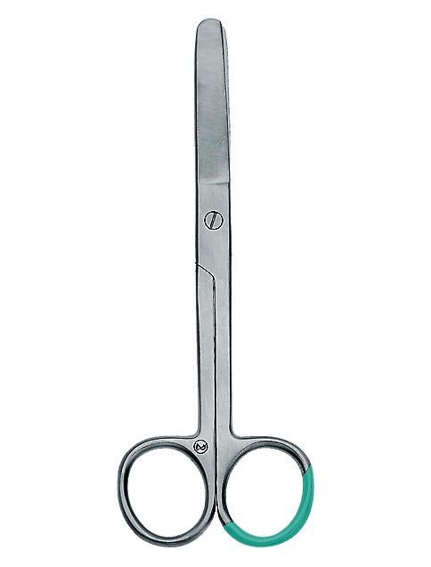 38702 TORINOMED - Forbici chirurgiche punte smusse - rette - 14,5 cm. - PEHA 991082 - conf. da 25 pz. sterili
