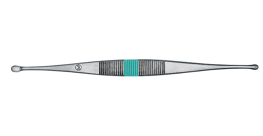 38726 TORINOMED - Curette cucchiaio affilato doppia estremità - 16,5 cm - PEHA 991010 - conf. da 25 pz. sterili