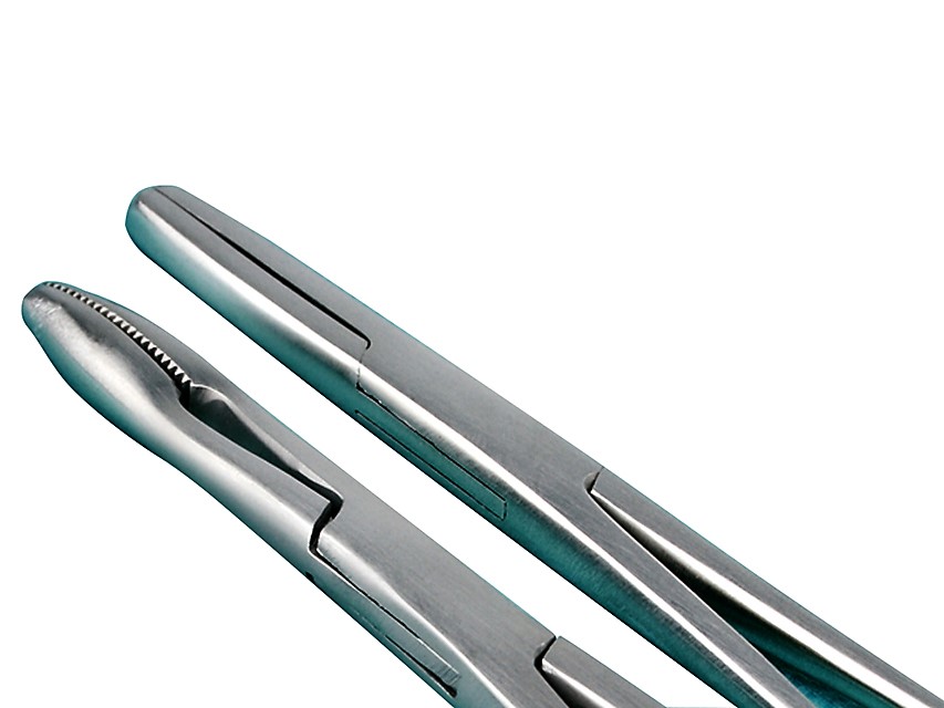 38730_a TORINOMED - Pinza Pean anatomica retta - 14 cm. - PEHA 991040 - conf. da 25 pz. sterili