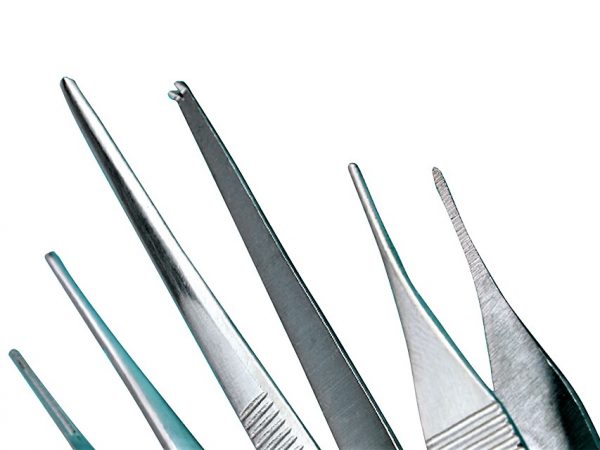 Pinza standard anatomica retta - 14 cm. - PEHA 991064 - conf. da 25  pz. sterili