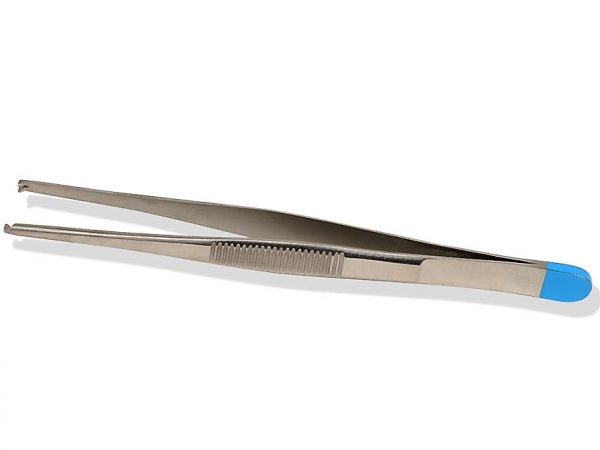 38851 TORINOMED - Pinza Medicazione Chirurgica sterile - retta -13 cm. 1x2 denti - GIMA - conf. da 25 pz. sterili