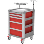 CARRELLO EMERGENZA  COMPACT KART - rosso