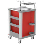 CARRELLO EMERGENZA  COMPACT KART - rosso