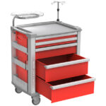 Carrello emergenza MEDI KART - rosso