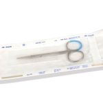 Forbici IRIS sterili - punte acute - rette - 1,5 cm. - GIMA - conf. da 25 pz. sterili