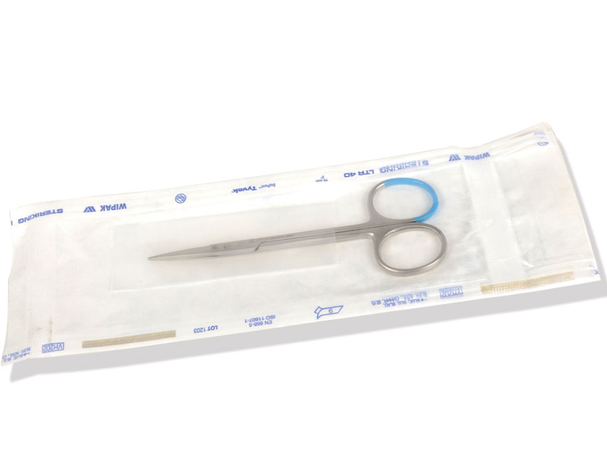 FORBICI IRIS STERILI punte acute - rette - 11,5 cm - CONFEZIONE Forbici IRIS sterili - punte acute - rette - 1,5 cm. - GIMA - conf. da 25 pz. sterili