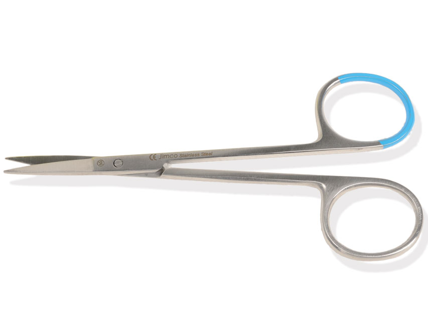 FORBICI IRIS STERILI punte acute - rette - 11,5 cm FORBICI IRIS STERILI punte acute - rette - 11,5 cm - TORINOMED