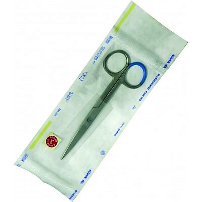 standard_surgical_scissors_sharp TORINOMED - FORBICI CHIRURGICHE STERILI punte acute – rette – 13 cm. – GIMA – conf. da 25 pz. sterili