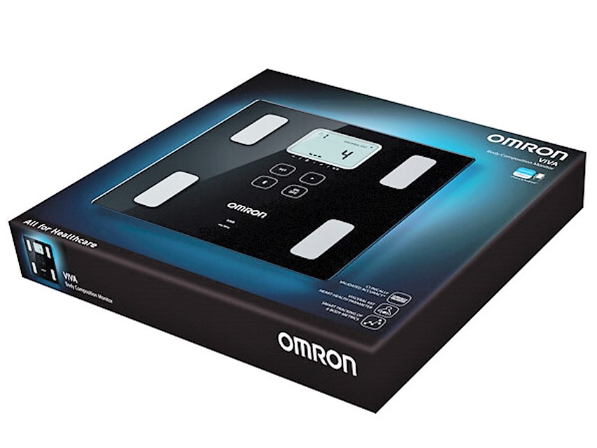 27291_d Bilancia BODY FAT OMRON VIVA HBF-222T-EBK