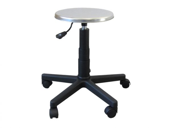 27954 TORINOMED - SGABELLO - sedile inox con ruote