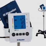49961_a TORINOMED - MISURATORE PRESSIONE RIESTER RBP-100 - 1741 su carrello (Altezza regolabile 75-120 cm.)