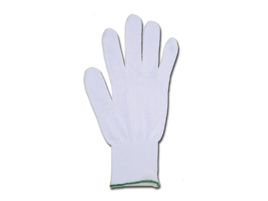 25864-68 GUANTI IN COTONE - bianchi - Conf. da 10 paia