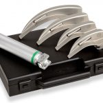 TORINOMED - SET LARINGO "GIMA GREEN" F.O. LED 4 LAME Mc Intosh 1-2-3-4 - 2,5V