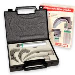 34330_a TORINOMED - SET LARINGO "GIMA GREEN" F.O. LED 4 LAME MC-INT 1-2-3-4 - 3,5V