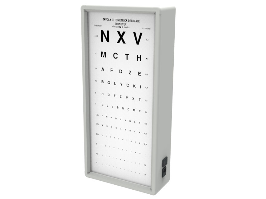 TORINOMED - OTTOTIPO LUMINOSO MONOYER - 3 metri