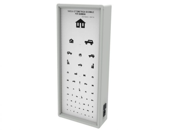 27383 TORINOMED - OTTOTIPO LUMINOSO PEDIATRICO - 3 metri