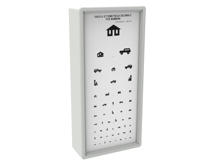27383_a TORINOMED - OTTOTIPO LUMINOSO PEDIATRICO - 3 metri