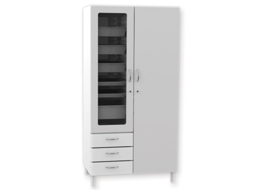 27941_b ARMADIO MEDICINALI COMBO - bilaminato - bianco