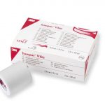 Cerotto chirurgico 3M TRANSPORE™ white - H. cm. 5,1 x 9,14 mt. - cf. 6 rotoli