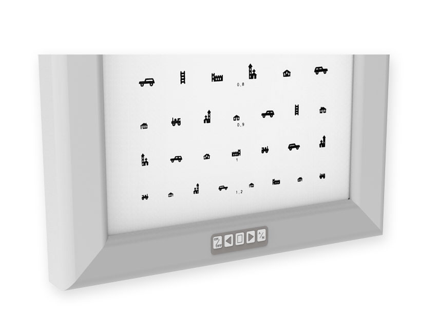 44713_b OTTOTIPO ULTRAPIATTO A LED - Pediatrico