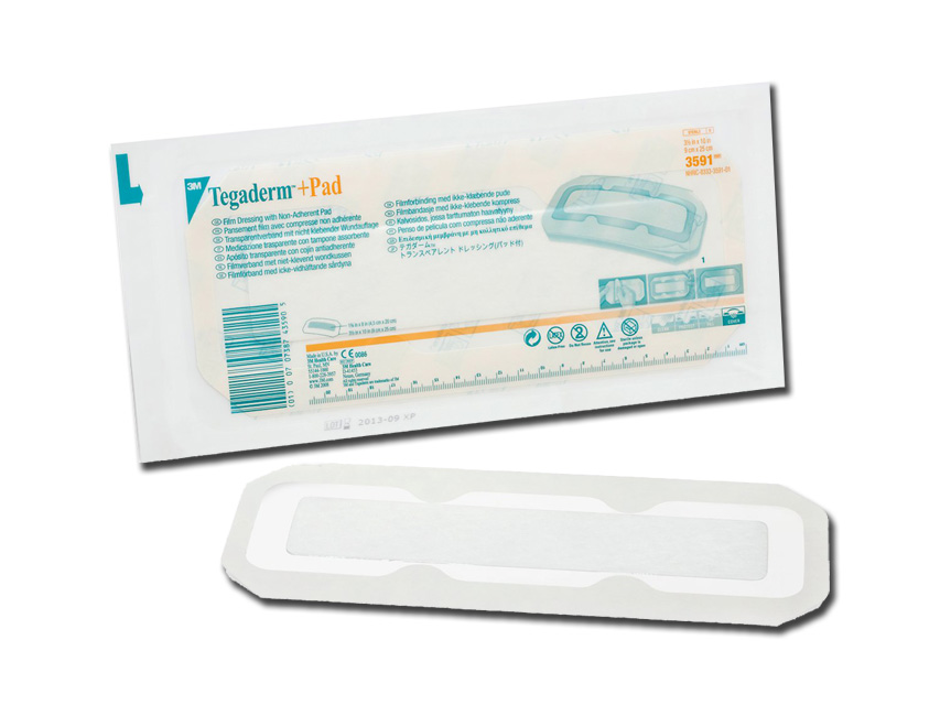 TEGADERM+PAD 3M - 9 x 25 cm - sterile TEGADERM+PAD 3M - 9 x 25 cm - sterile - TORINOMED