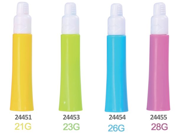 24451_a LANCETTE AUTOMATICHE DI SICUREZZA ROTONDE - ago 28G