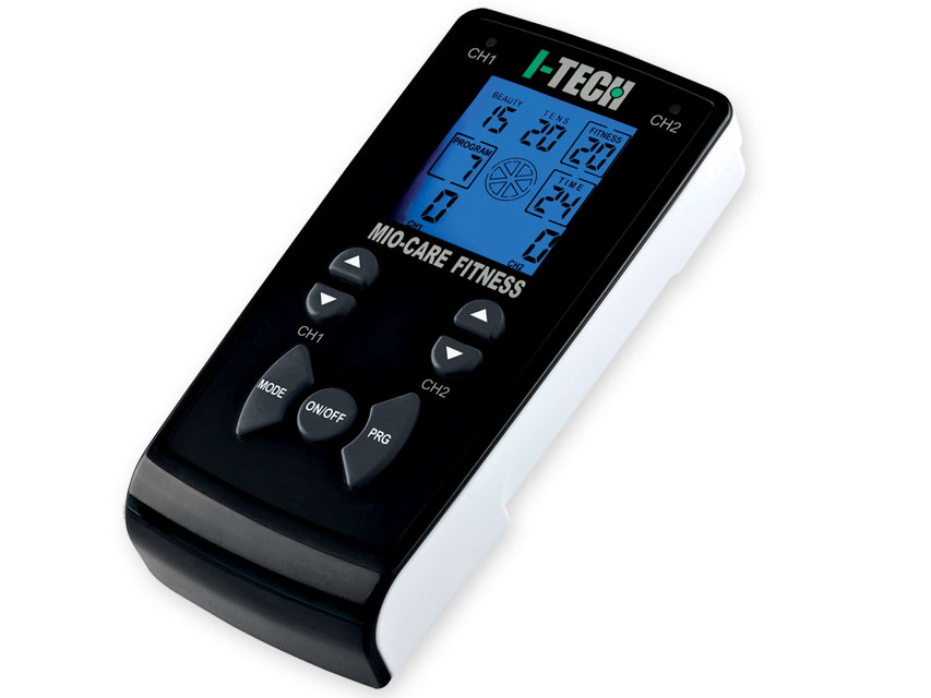 28376 TENS MIO-CARE - FITNESS - 2 canali - 55 programmi (20 medicali + 15 beauty + 20 fitness)