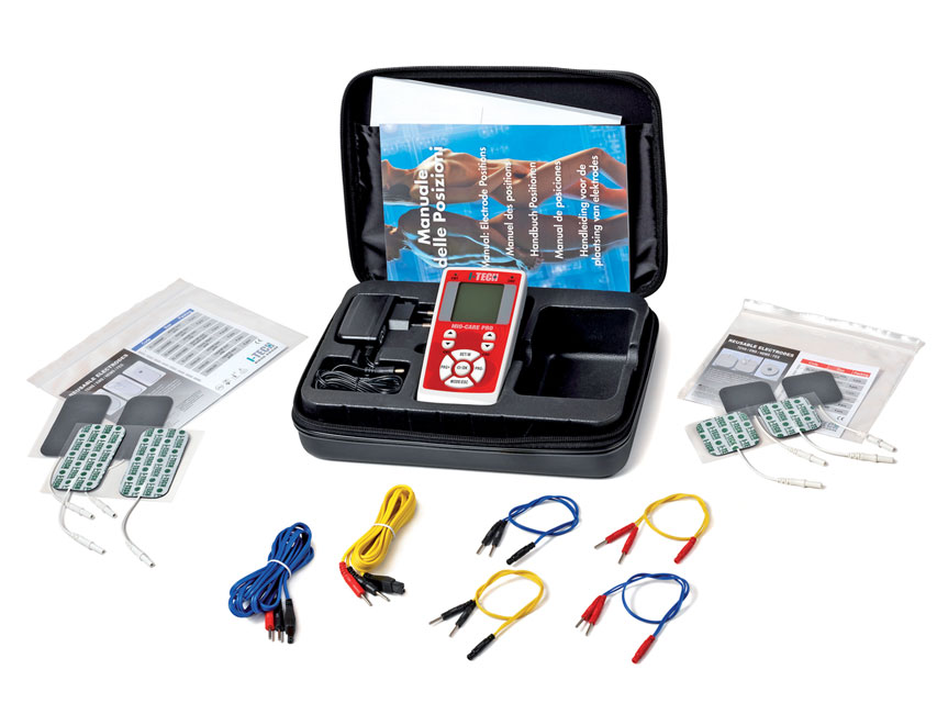28377_b TENS MIO-CARE PRO - 2 canali - 63 programmi (14 medicali + 15 beauty + 21 fitness + 13 memorie libere)