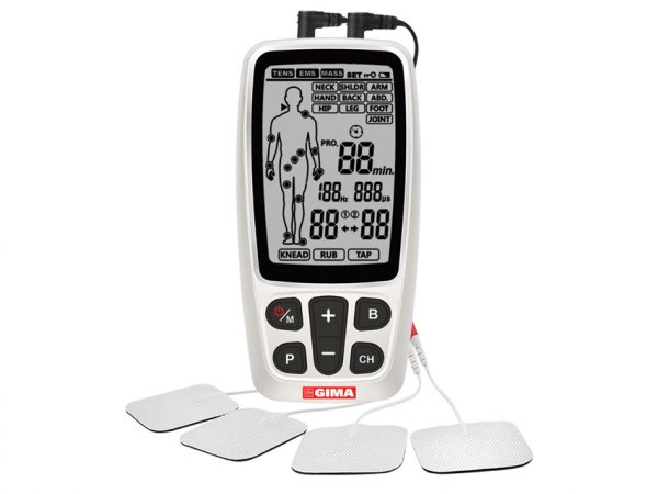 GIMA-CARE TENS/EMS - 2 canali - 60 programmi