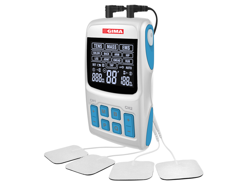 28406_a GIMA-CARE TENS - 2 canali - 36 programmi medici