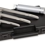 TORINOMED - SET STANDARD RICARICABILI (MANICO + LAME) • Doctor set (3 lame MILLER 1, 2, 3)