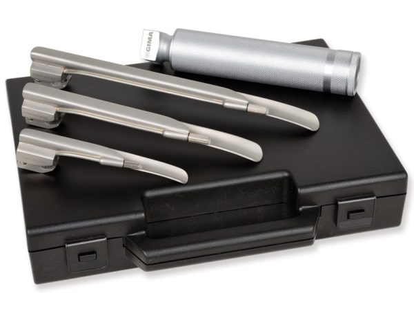 TORINOMED - SET STANDARD RICARICABILI (MANICO + LAME) • Doctor set (3 lame MILLER 1, 2, 3)