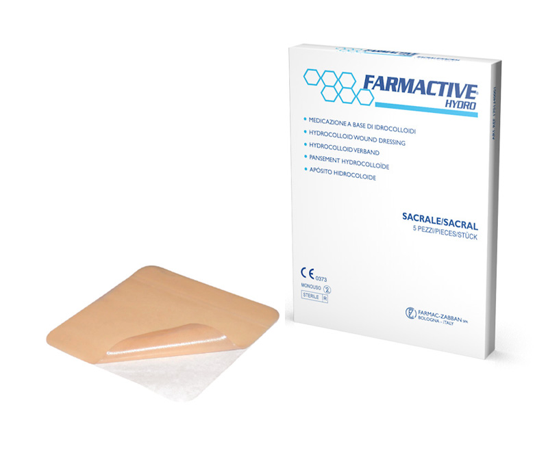 medicazione-idrocolloidale-farmactive-hydro Farmactive® Hydro - Medicazione idrocolloidale - 10 x 10 cm. - box 10 pz.