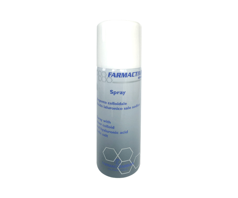 Farmactive® Silver Spray all'argento Colloidale e Acido Ialuronico 125 ml.