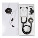 32333_c STETOSCOPIO RIESTER DUPLEX 2.0 IN ACCIAIO INOX - adulto - nero