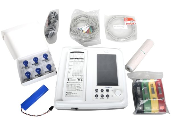33352_d NUOVO ECG CARDIO 7 - 12 canali con touch screen