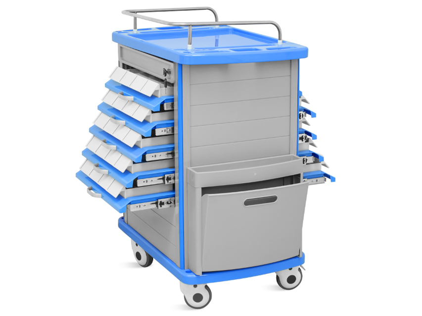 CARRELLO FARMACIA NEO_CASSETTI CARRELLO FARMACIA NEO