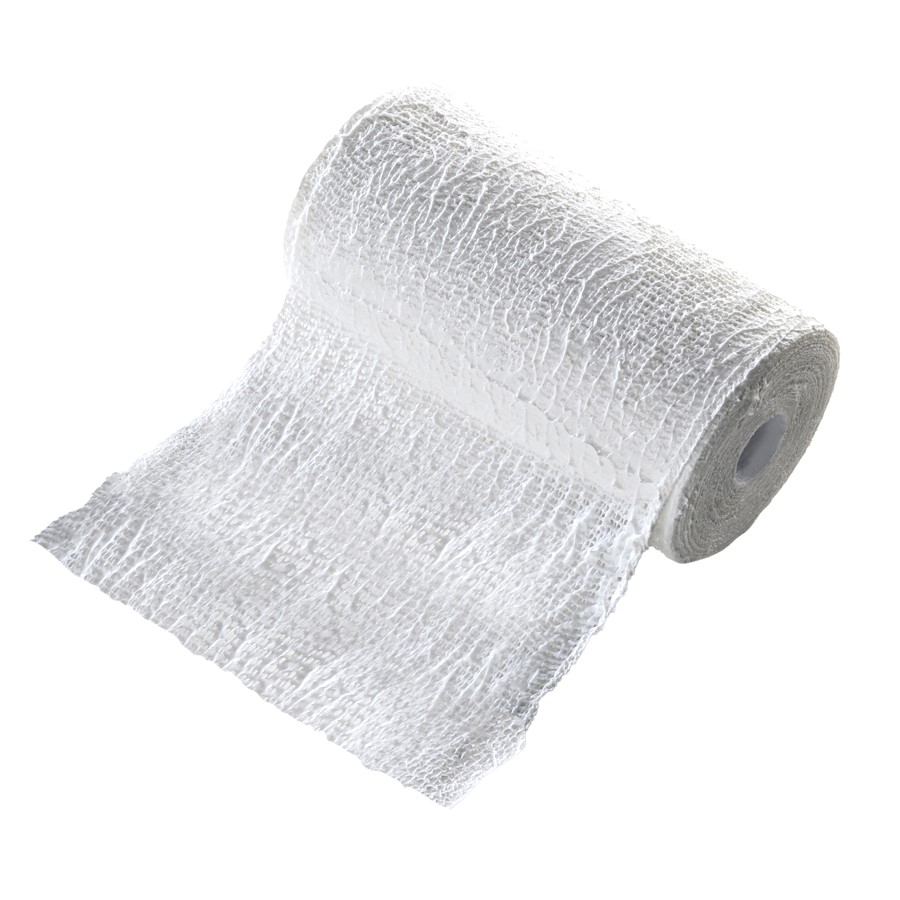 prontozink benda impregnata di pasta all'ossido di zinco colore bianco prontozink tipo anelastico – cm. 10 x 5 mt.