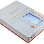 CARDIOLINE ECG200L GLASGOW - schermo a colori touch da 7 pollici - laterale CARDIOLINE ECG 200L GLASGOW A 12 DERIVAZIONI - schermo a colori touch da 7"